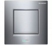 Панель змиву для пісуара Geberit Sigma 30 пневматична хром глянсовий / хром матовий / хром глянсовий 116.017.KH.1