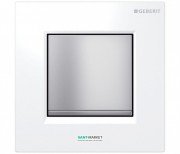 Панель змиву для пісуара Geberit Sigma 30 пневматична білий / хром матовий / хром матовий 116.017.KL.1