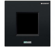 Панель смыва для писсуара Geberit Sigma 30 электронная чёрный/хром глянцевый/чёрный 116.027.KM.1