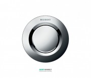 Пневмокнопка змиву для унітазу Geberit Type 01 дистанційна одинарний змив хром глянсовий 116.040.21.1