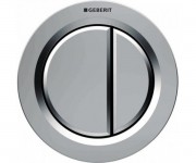 Пневмокнопка змиву для унітазу Geberit Type 01 дистанційна подвійний змив хром глянсовий 116.042.21.1