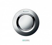 Пневмокнопка змиву для унітазу Geberit Type 01 дистанційна одинарний змив хром глянсовий 116.040.21.1