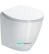 Унітаз підлоговий Catalano Velis 50х37 під прихований бачок / інсталяцію кераміка білий 1VP5000