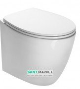 Унитаз напольный Catalano Velis под скрытый бачок/инсталляцию керамика белый 1VPT5700