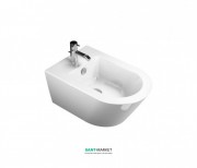 Биде подвесное Catalano Zero Soft 55х35 см 1 отверстие под смеситель цвет белый 1BS55NR00