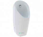 Пісуар Geberit Preda з інтегрованою системою змиву харчування від генератора білий 116.074.00.1