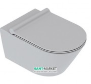 Унитаз подвесной Catalano Zero безободковый 35х55 см серый матовый 1VS55NRCS