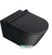 Унитаз подвесной Catalano Zero безободковый 35х55 см черный матовый 1VS55NRNS