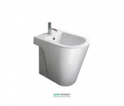 Біде підлогове Catalano Zero 55х35 см 1 отвір під змішувач колір білий 1BI5500