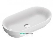 Раковина для ванної накладна полувстраіваемие Catalano Sfera 70х37 кераміка колір білий 170ASFN00