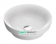 Раковина для ванної накладна полувстраіваемие Catalano Sfera 45х45 кераміка колір білий 145ASFN00