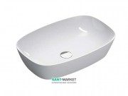 Раковина для ванної накладна Catalano Green Lux 60х40 керамічна колір білий 160APGRLX00