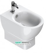 Біде підлогове Catalano Sfera Eco 54х35 см з одним отвором під змішувач кераміка білий 1BIS54ECO00