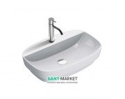 Раковина для ванної полувстраіваемие Catalano Green Lux 60х40 керамічна колір білий 160GRLXN00