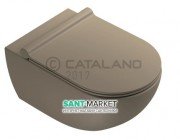 Унитаз подвесной Catalano Colori Sfera безободковый с системой NewFlush 35х54.5 см коричневый матовый 1VSF54RMS