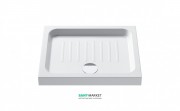 Душовий піддон керамічний Catalano Base 90х72 см білий 17290N00
