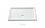 Душовий піддон керамічний Catalano Verso 90х72 см білий 17290H600