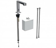 Змішувач для раковини Geberit Brenta електронний харчування від генератора хром глянсовий 116.176.21.1