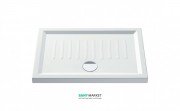 Душевой поддон керамический Catalano Verso 100х70 см белый 170100H600