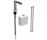 Кран для раковины Geberit Brenta электронный питание от генератора хром глянцевый 116.175.21.1