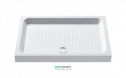 Душовий піддон керамічний Catalano Base 120х80 см білий 180120N00