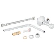 Комплект для бокового підведення води для сантехнічного модулю Geberit Monolith хром глянсовий 131.071.21.1