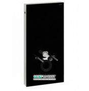 Система інсталяції для підвісного унітазу Geberit Monolith Plus скло чорний 131.221.SJ.5