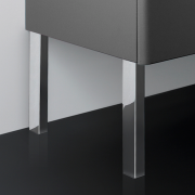 Ніжки для тумби регульовані Roca Gap (2 шт) метал хром A816809339