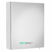 Шкафчик зеркальный подвесной Roca Debba 50 см однодверный белый глянец A856840806