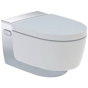 Унітаз-біде підвісний Geberit AquaClean Mera Classic панель хром 146.200.21.1