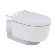 Унітаз-біде підвісний Geberit AquaClean Mera Comfort панель хром 146.210.21.1
