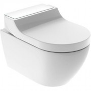Унитаз-биде подвесной Geberit AquaClean Tuma Comfort белый/стекло белое 146.290.SI.1