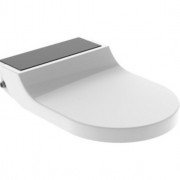 Кришка-біде для унітазу Geberit AquaClean Tuma Comfort білий / скло чорне 146.270.SJ.1