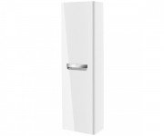 Пенал підвісний орної Roca Gap однодверний з функцією закривання Soft Close ДСП / МДФ білий глянець A856969806