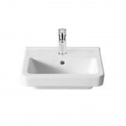 Раковина для ванної підвісна Roca Dama-n Compact 40х32 з одним отвором під змішувач біла A32778A000