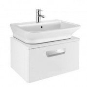 Тумба під раковину підвісна Roca Gap 60х41.4 см з одним ящиком МДФ білий глянець A856965806