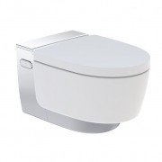 Унітаз-біде підвісний Geberit AquaClean Mera Comfort панель хром 146.210.21.1
