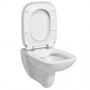 Унітаз підвісний Roca Debba Rimless з горизонтальним випуском кераміка білий A34699L000