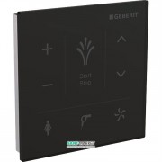 Настенная контрольная панель управления для унитаза-биде Geberit AquaClean стекло чёрный 147.038.SJ.1