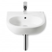 Раковина для ванної підвісна Roca Meridian-N 45 см одним отвором під змішувач біла A327245000