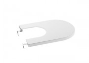 Кришка для біде Roca Inspira Round з функцією Soft-Сlose SUPRALIT білий A80652200B