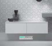 Шкафчик подвесной Kerasan Deco 140 см белый матовый 744230