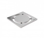 Дизайнерська решітка для душового трапа Geberit Circle коло 8х8 см нержавіюча сталь 154.311.00.1