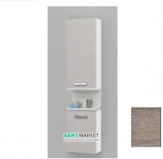 Шкаф-пенал подвесной Kerasan Comunita тёмный дуб 917756