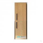 Шкаф-пенал подвесной Kerasan Comunita светлый дуб 916849