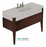 Тумба під раковину Kerasan Bentley 120х50 см темний ясен 917347