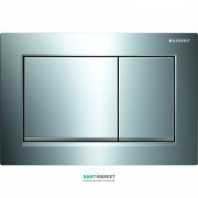 Панель смыва для унитаза Geberit Omega30 двойной смыв пластик хром глянцевый/хром матовый 115.080.KH.1