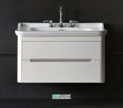 Тумба під раковину підвісна Kerasan Waldorf 100 см білий матовий 919230