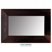Зеркало настенное в деревянной раме Kerasan Bentley 80х120 (120х80) см тёмный ясень 918147