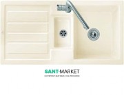 Мийка для кухні прямокутна Villeroy & Boch Flavia 60 кремова 330401KR